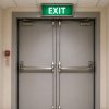 Fire Rated Steel Door with Painting