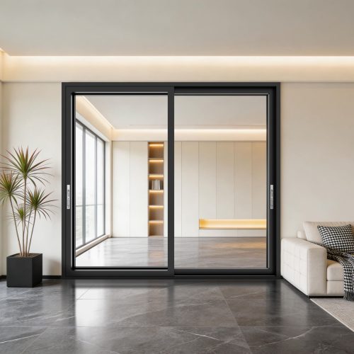 Aluminum Panel door
