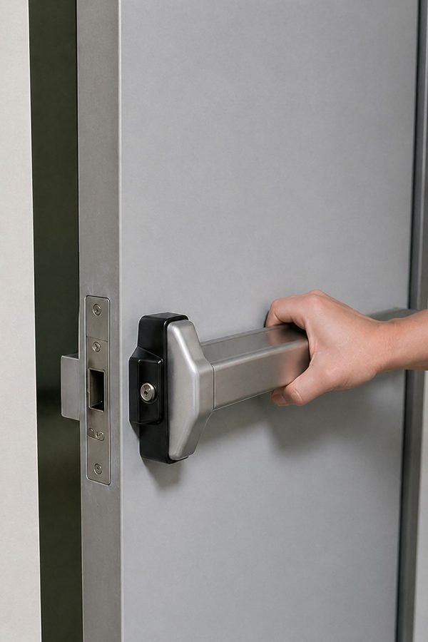 Fire Rated Steel Door with Painting