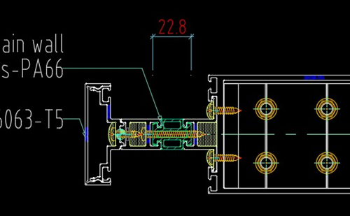 Thermal-Break Curtain Wall
