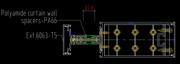 Thermal-Break Curtain Wall