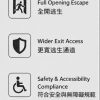 Anti-panic / Break-out Function Door
